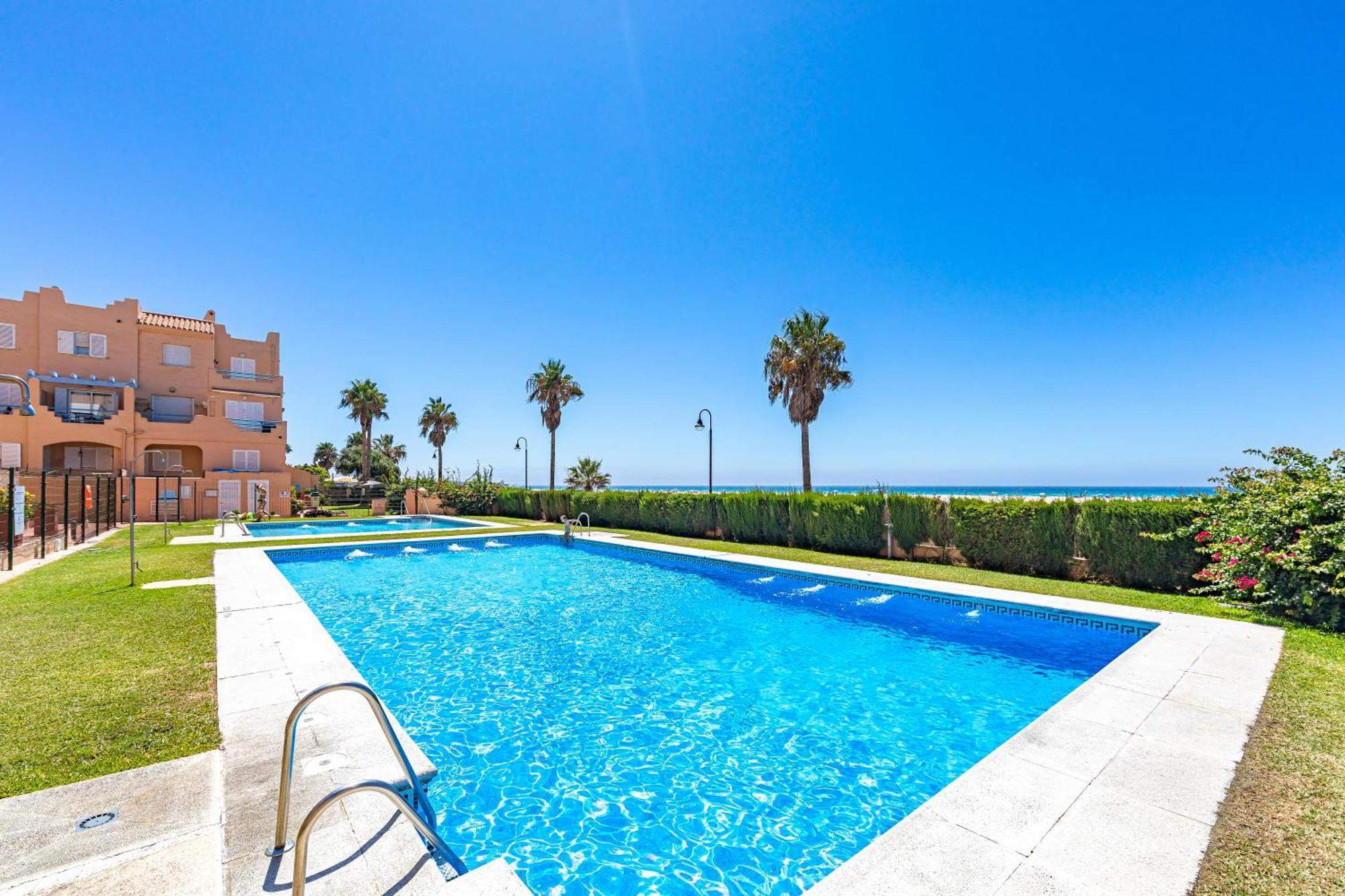 Beachfront, Pool, Terrace, Garage & Fibre Internet Tarifa Ngoại thất bức ảnh